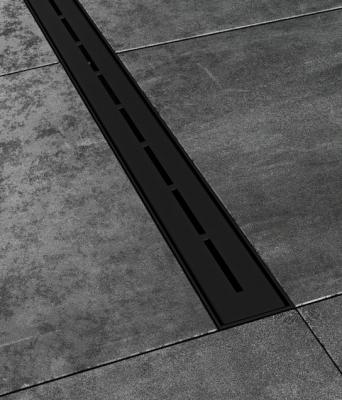 Душевой канал Ravak Runway черный