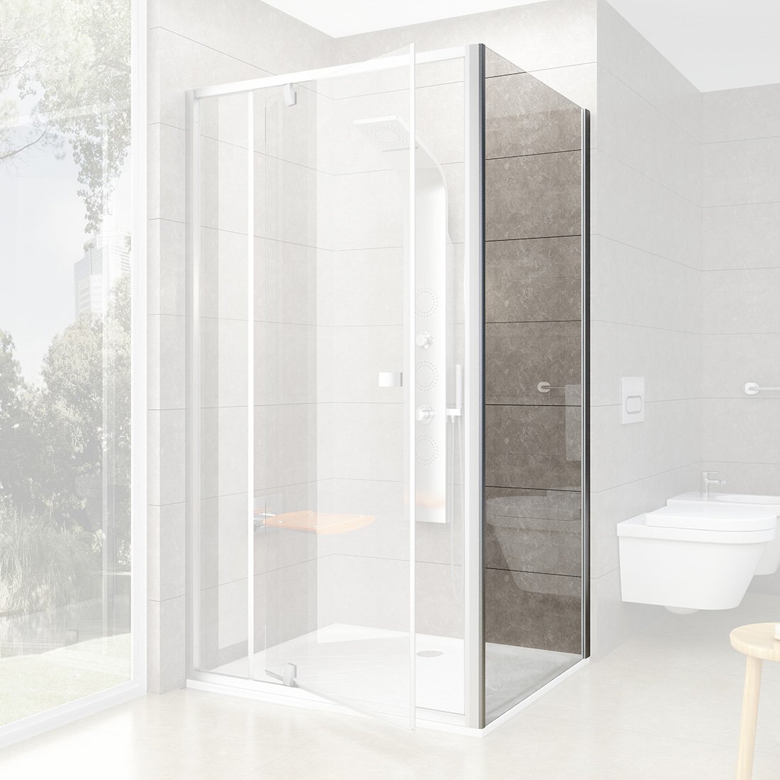 Нерухома стінка для душу Ravak PPS