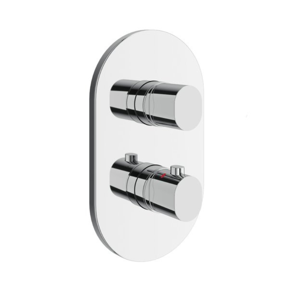 Термостатичний змішувач прихованого монтажу CR II 067.00CR, хром під R-box Multi RB071,50