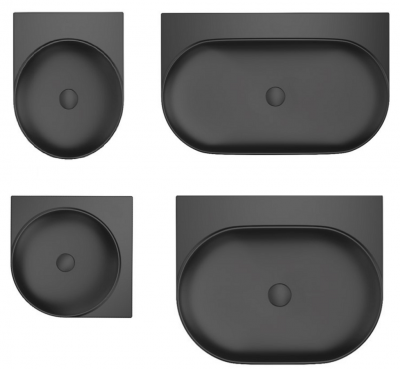 Умывльник Ravak Yard черый без отвору