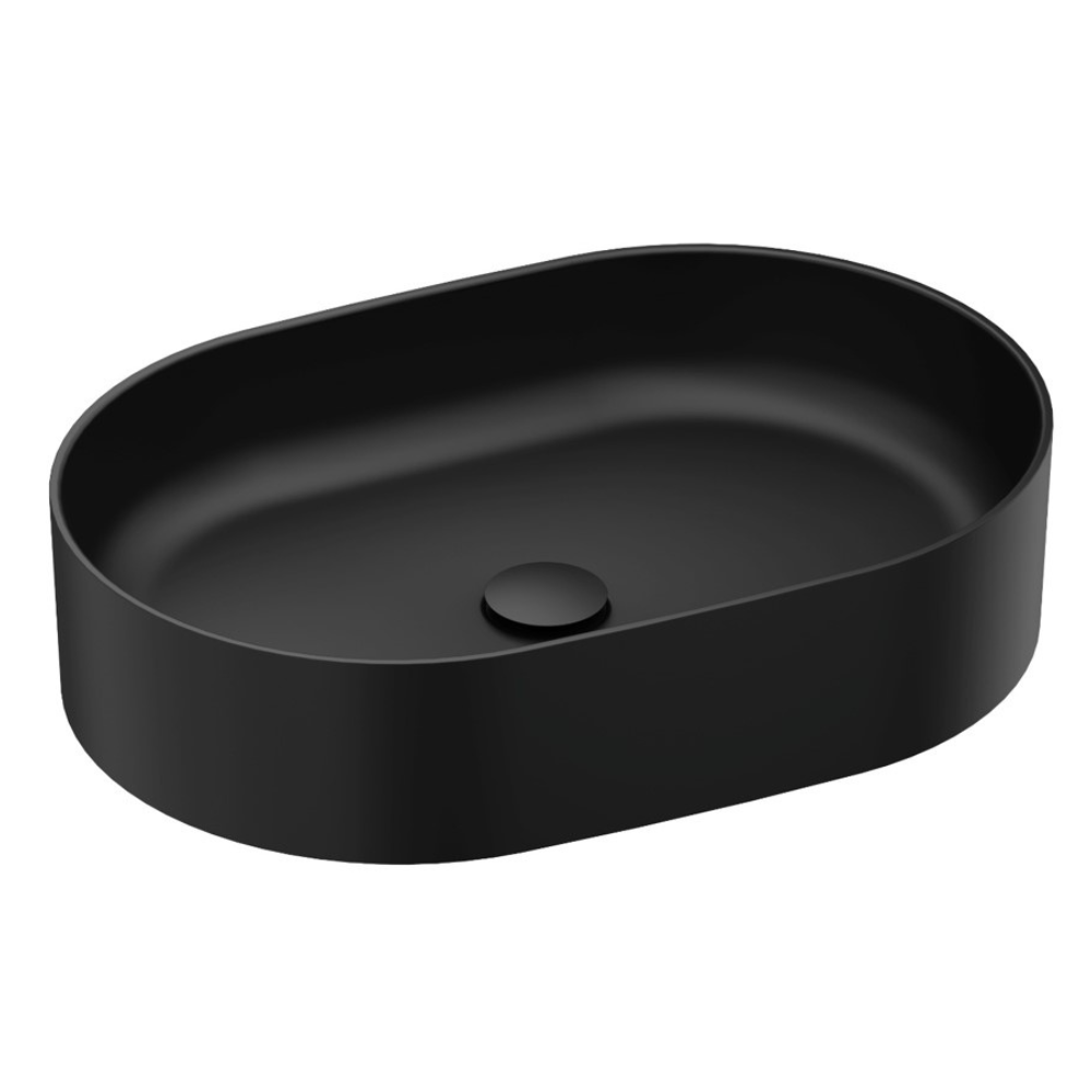 Умывальник Ravak Ceramic 550 O Slim черный