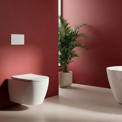 Унитаз подвесной CONCEPT STORM RimOff с сиденьем