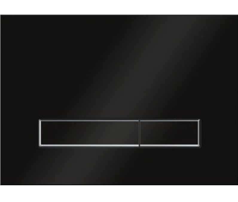 Клавиша смыва Ravak  VITRUM SQUARE Черный