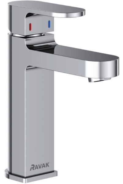 Змішувач для умивальника Ravak Chrome CR 014.00 без відкривання стоку