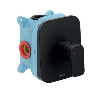 TD F 066.20 Смеситель скрытого монтажа без переключателя для R-box, чёрный