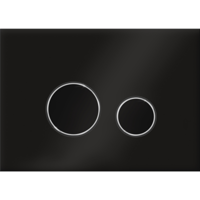 Клавиша смыва Ravak VITRUM  CIRCLE Черный