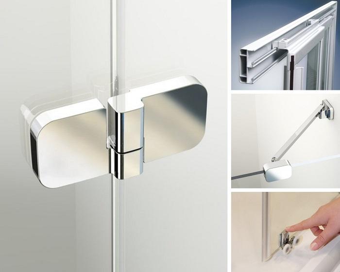 Елементи конструкції душової кабіни Ravak Елементи конструкції душової кабіни Ravak