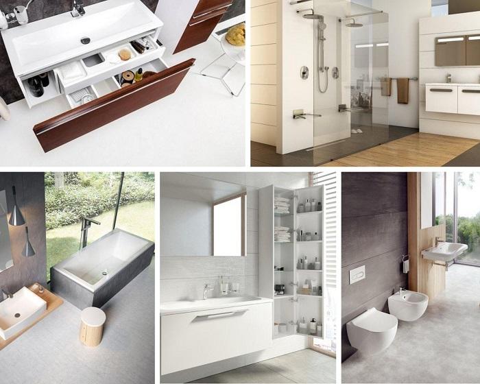 Функциональные зоны ванной комнаты