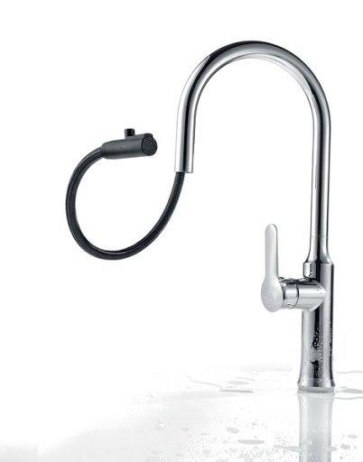 Змішувач для кухні з висувним душем Ravak KM 017.00
