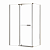 Душова кабіна ESDPS-90/90 Полір.алюм. TRANSPARENT