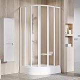 Душевой уголок Ravak Supernova 90 см SKKP6-90 белый+grape