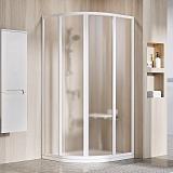 Душевой уголок Ravak Supernova 90 см SKCP4-90 белый+grape